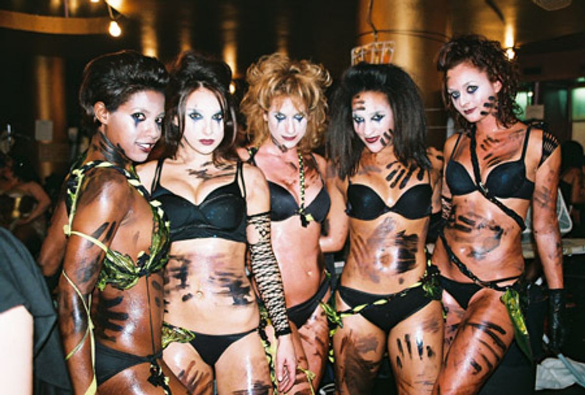 Erika Hamilton, Kristin Decesare, Shelly Masenloir, Alicia Charles and Ashley Dezeeuw at 