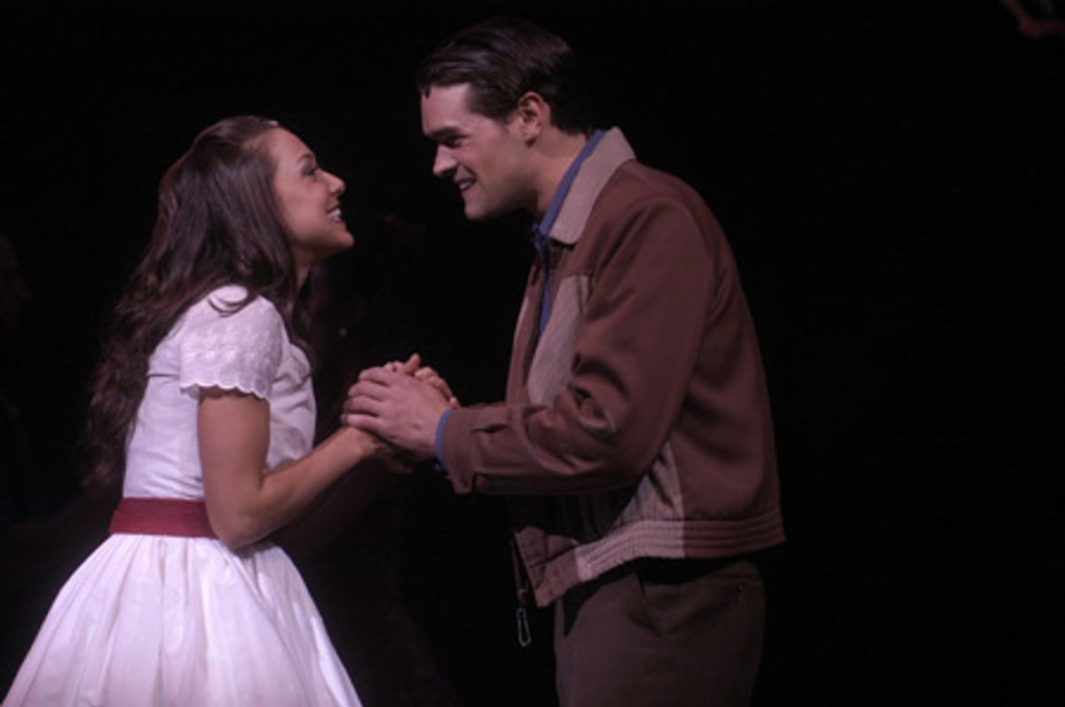 Julie Craig as Maria and Chris Peluso as Tony at 