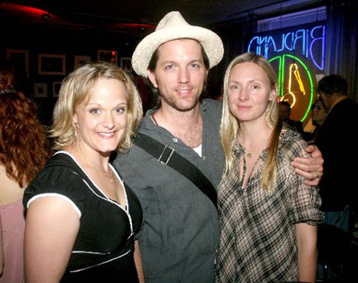 JB Wing, John Patrick Walker and Hope Davis at 