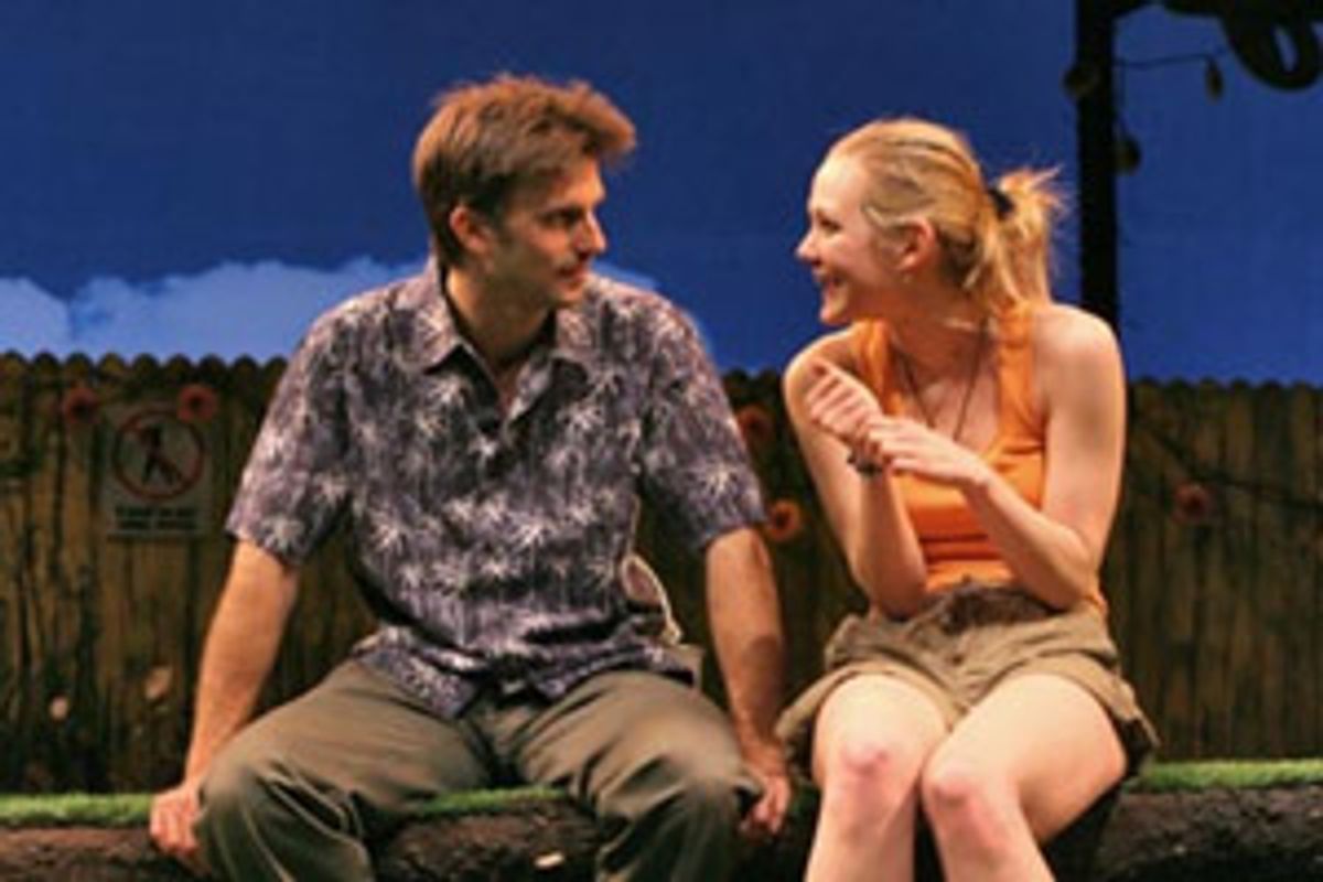 Frederick Weller and Louisa Krause at 