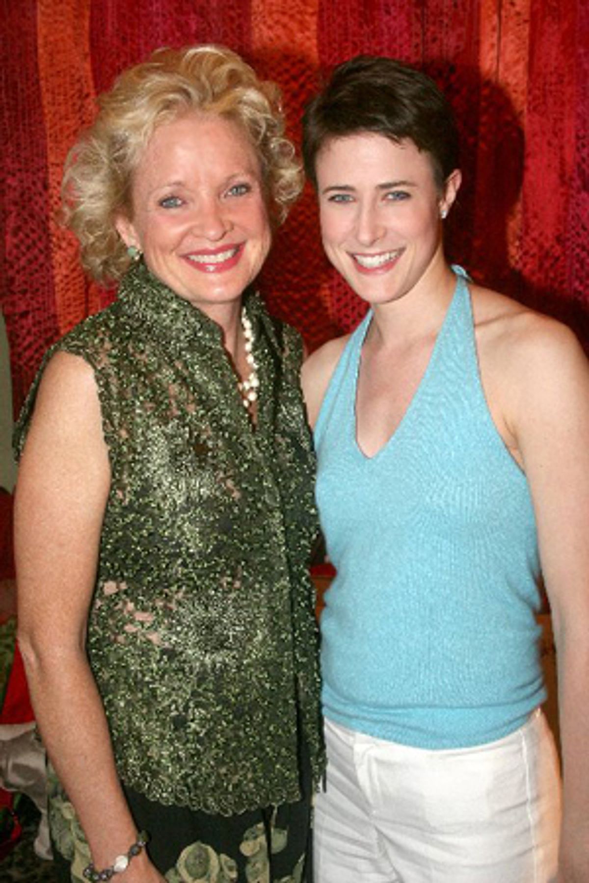 Christine Ebersole and Xanthe Elbrick at 