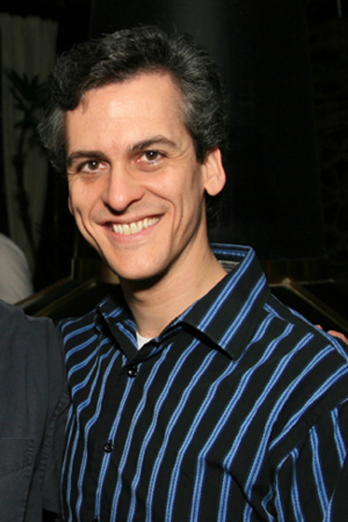 Cast member Mark Light-Orr at The Second Tosca Opening Night
