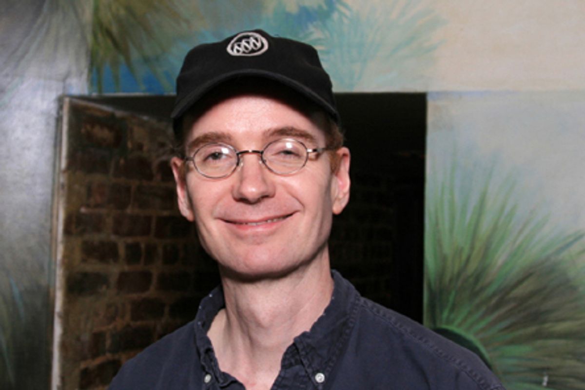 Playwright Tom Rowan at The Second Tosca Opening Night