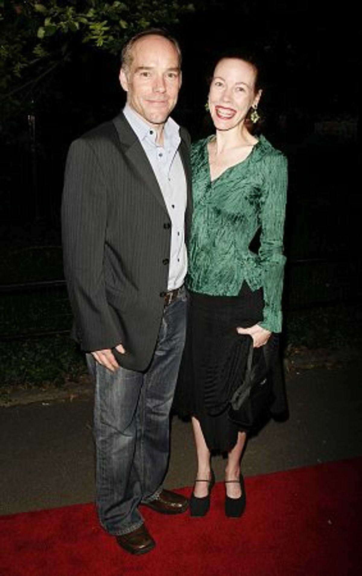 Michael Winther and Veanne Cox at 