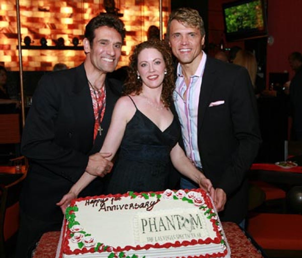 Anthony Crivello, Kristi Holden and Brent Barrett at 