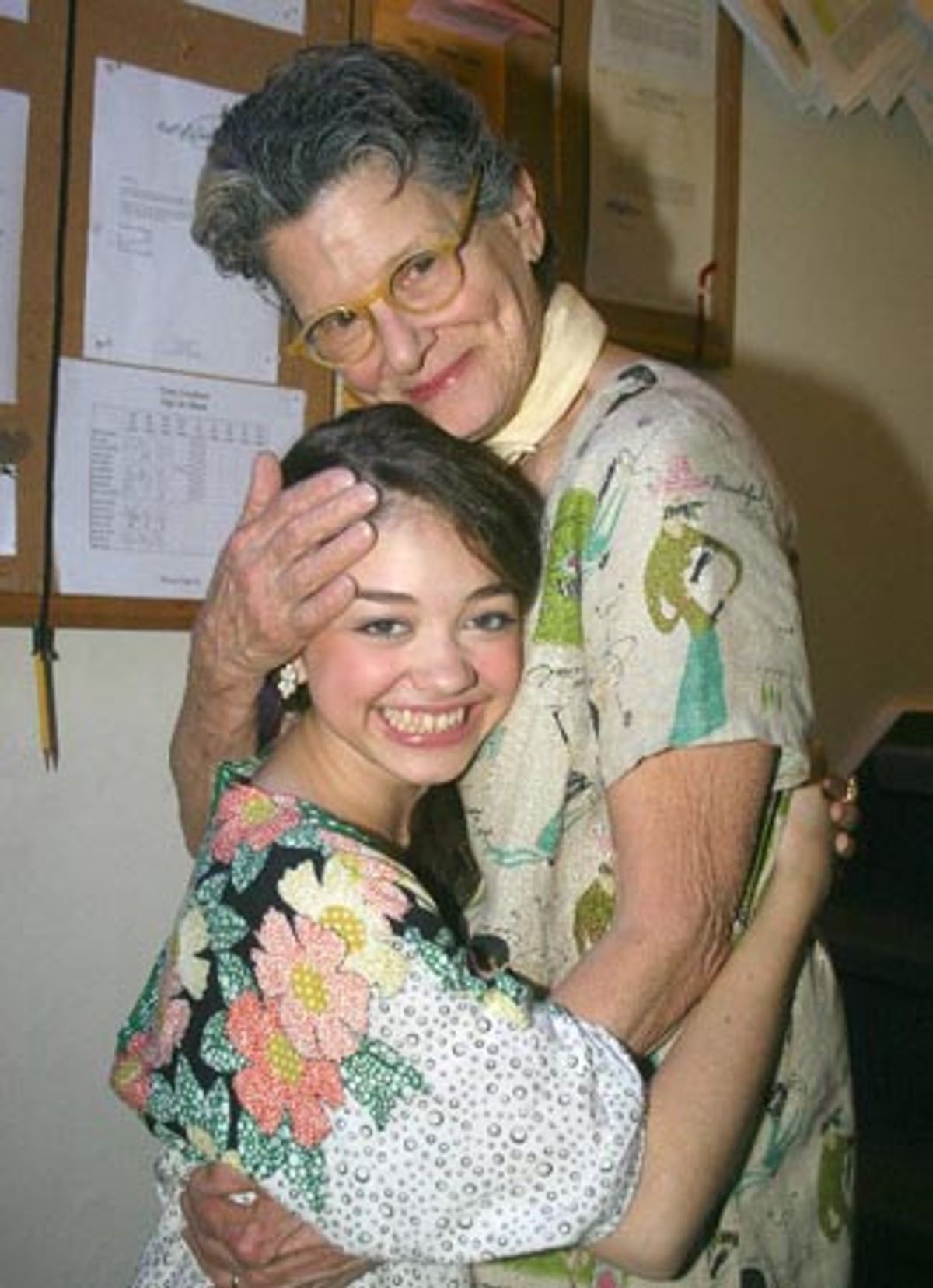 Sarah Hyland and Mary Louise Wilson at 