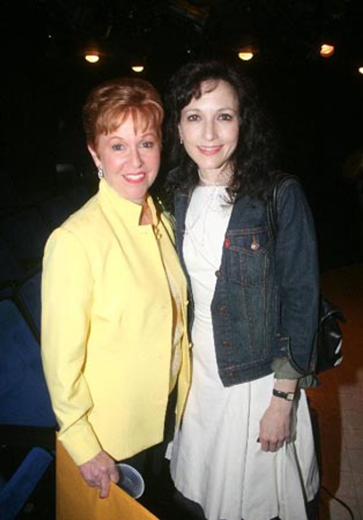 Elaine Cancilla-Orbach and Bebe Neuwirth at 