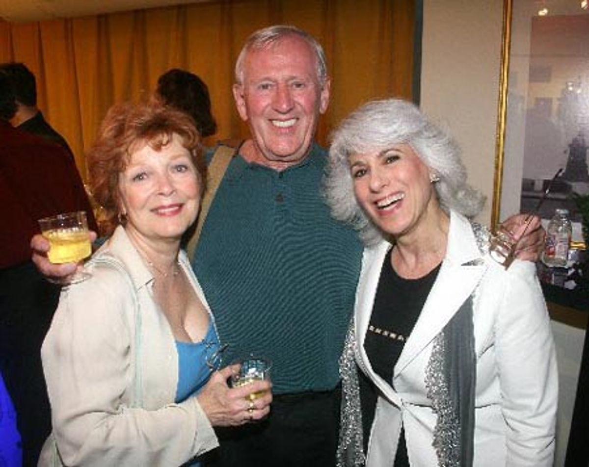 Anita Gillette, Len Cariou and Jamie deRoy at 