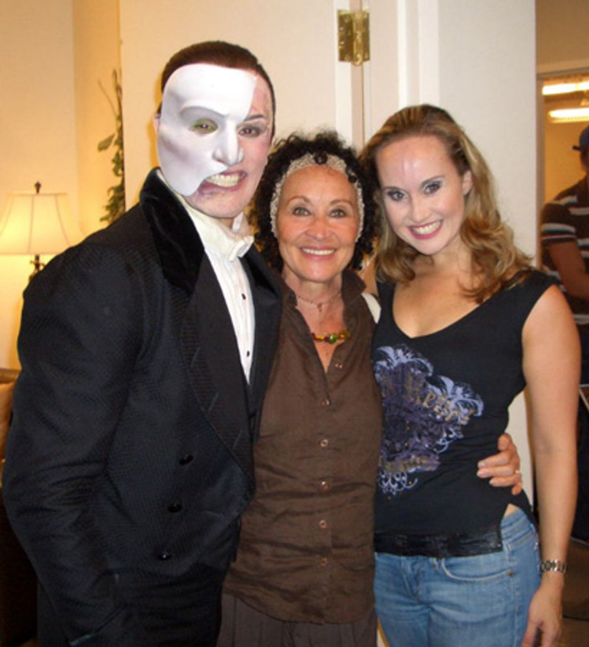 Anthony Crivello, Chita Rivera and Elizabeth Loyacano at 