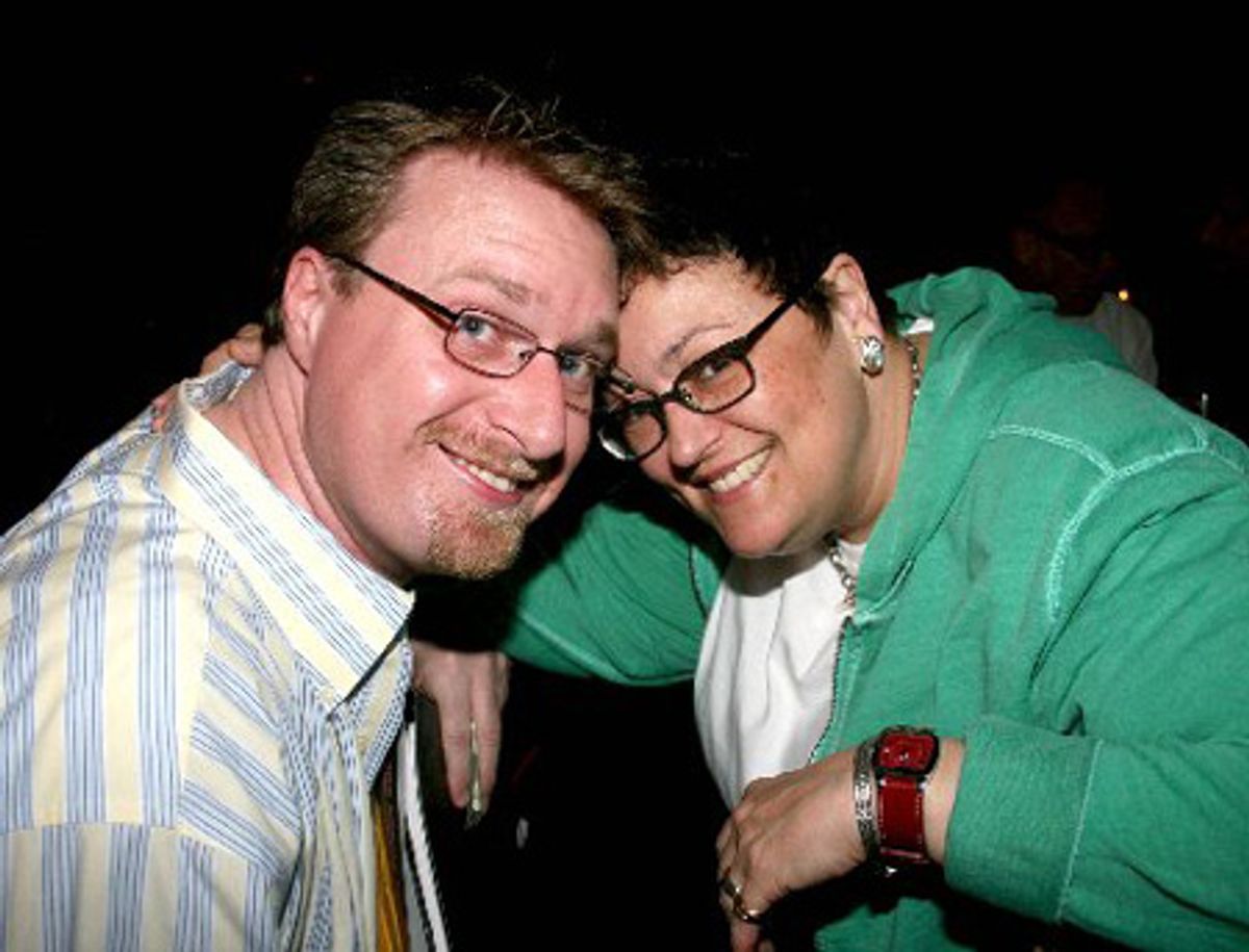 Matt Castle and Barbara Rosenblatt at Matt Castle at After Party