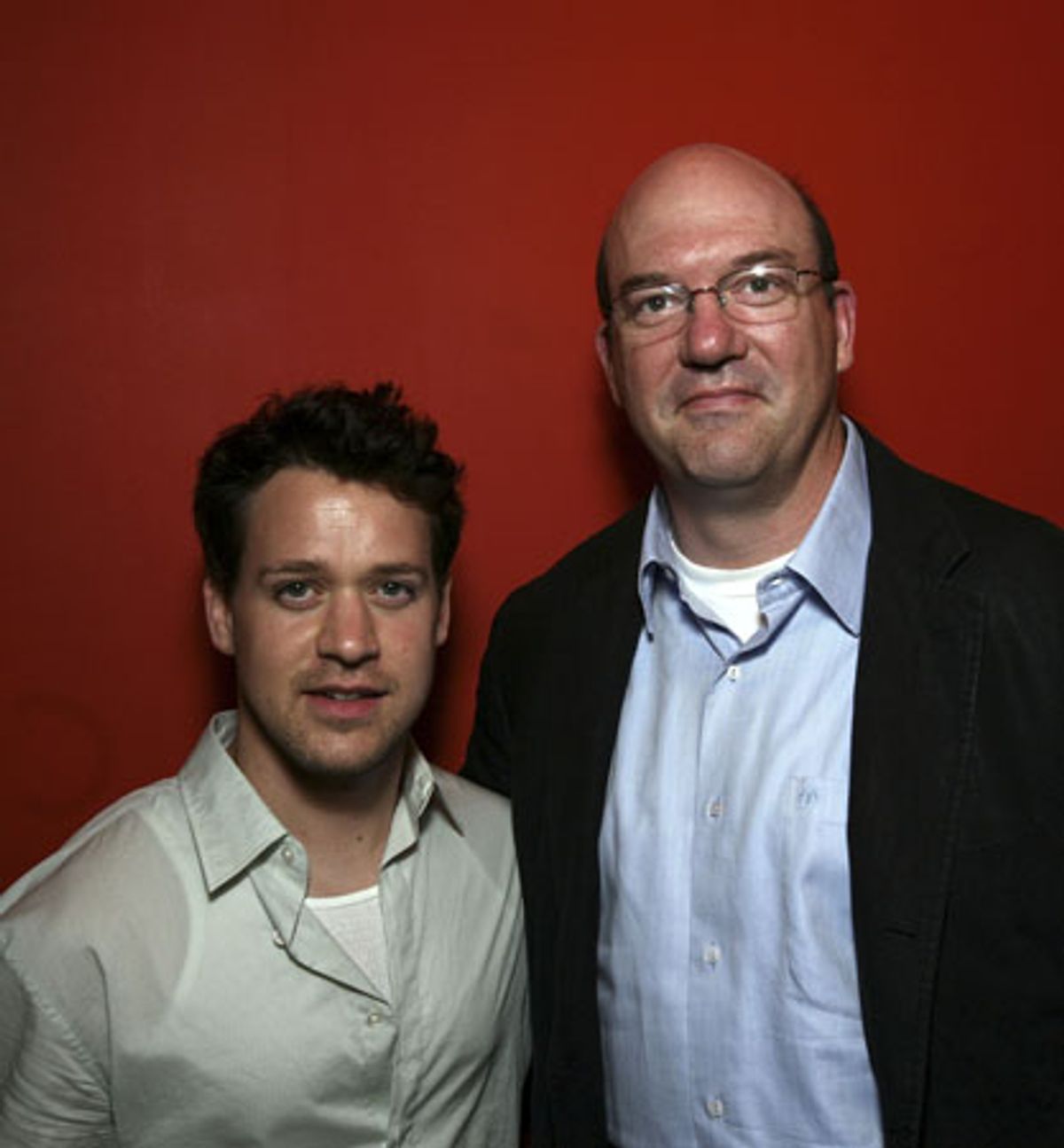 T.R. Knight and John Carroll Lynch at 