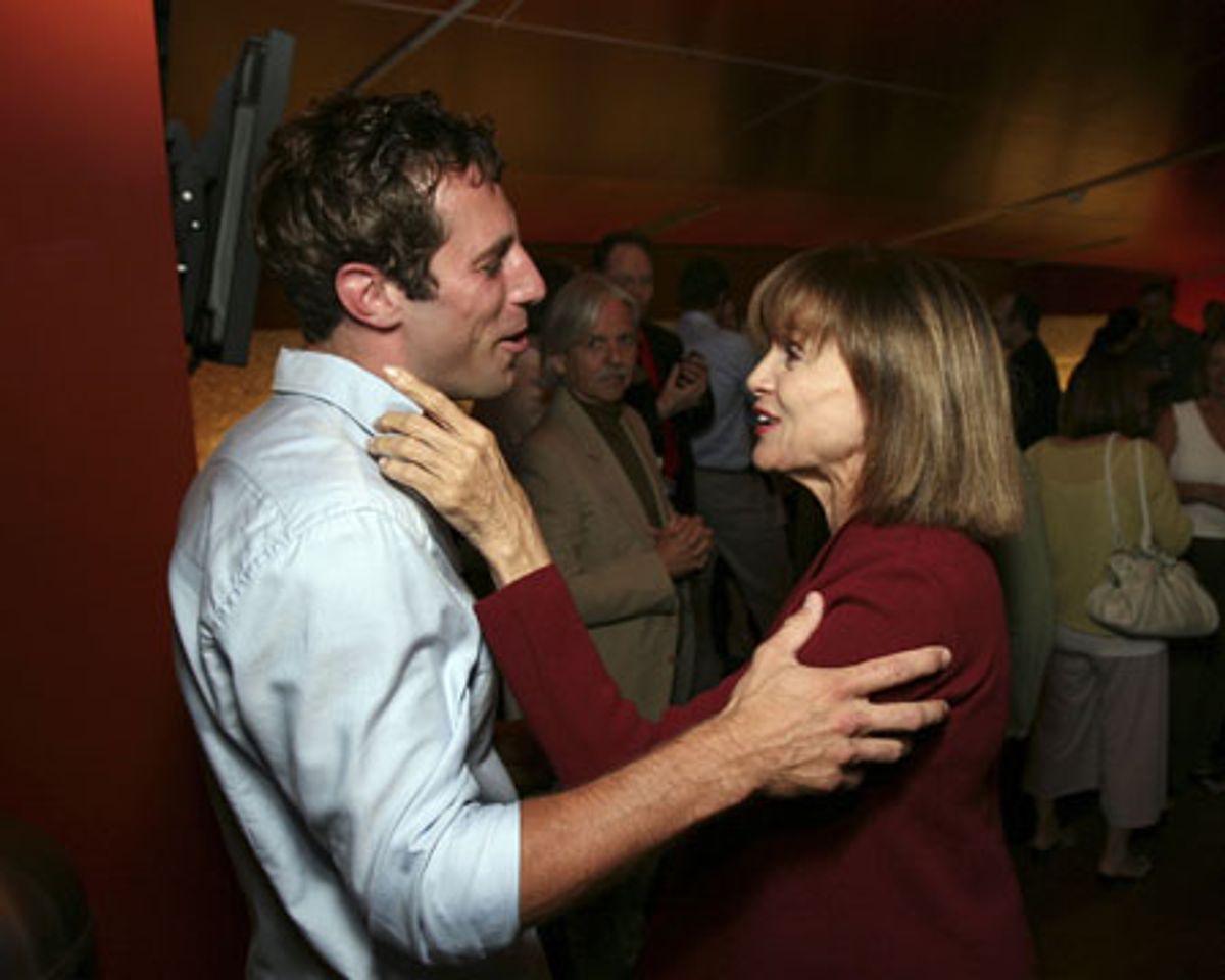 Josh Cooke and Valerie Harper at 