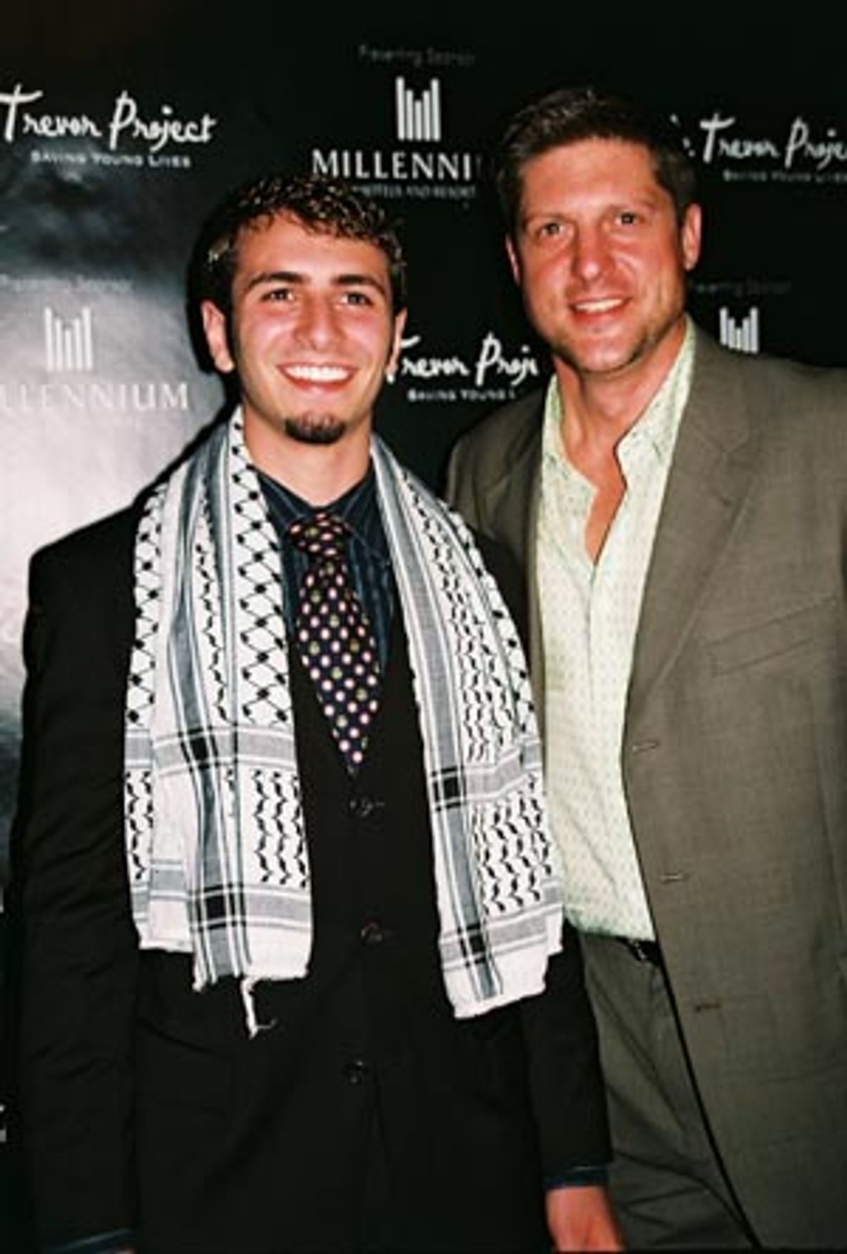 Ali Abbas and Christopher Sieber at 