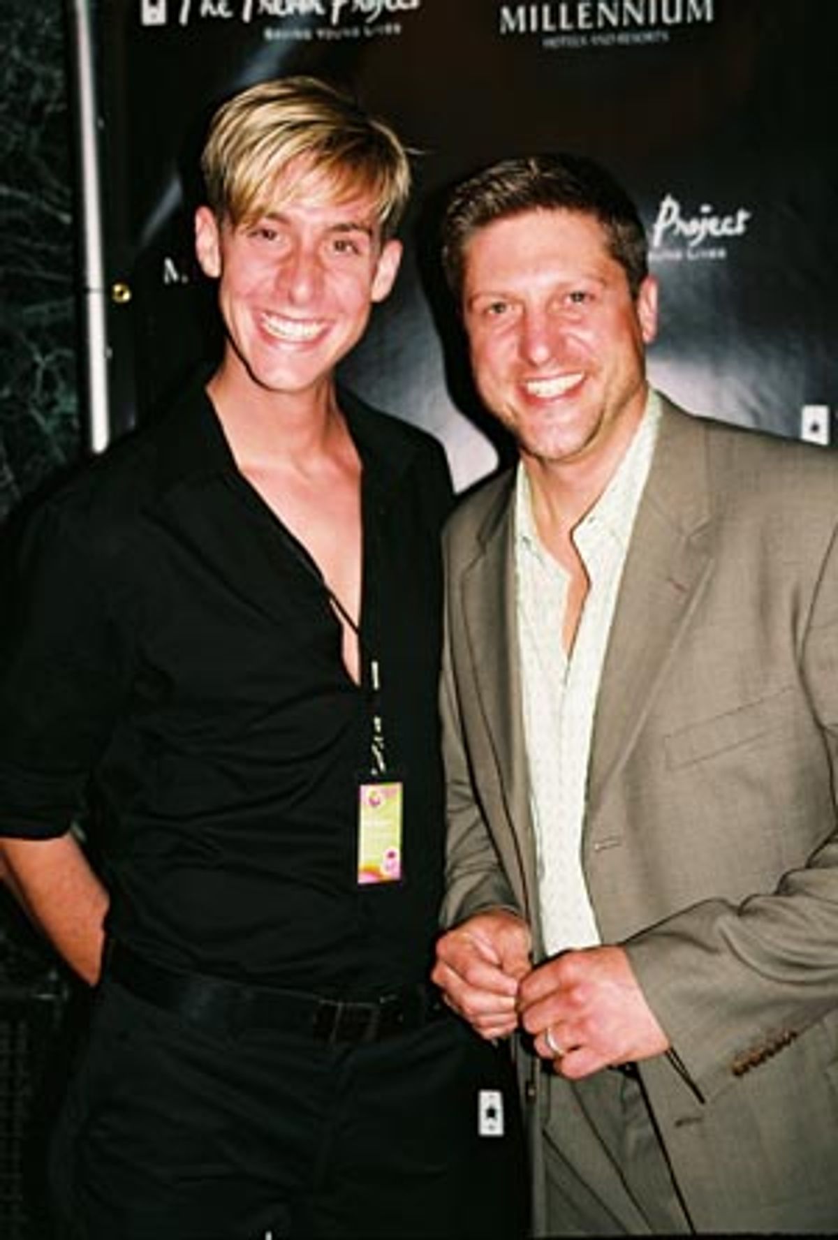 Paul Riner and Christopher Sieber at 