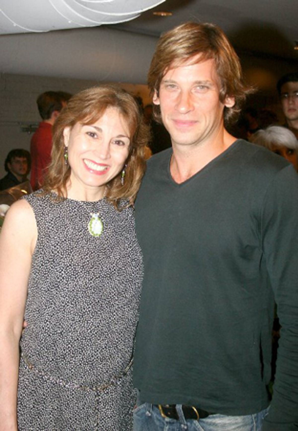 Valerie Smaldone and Roger Howarth at 
