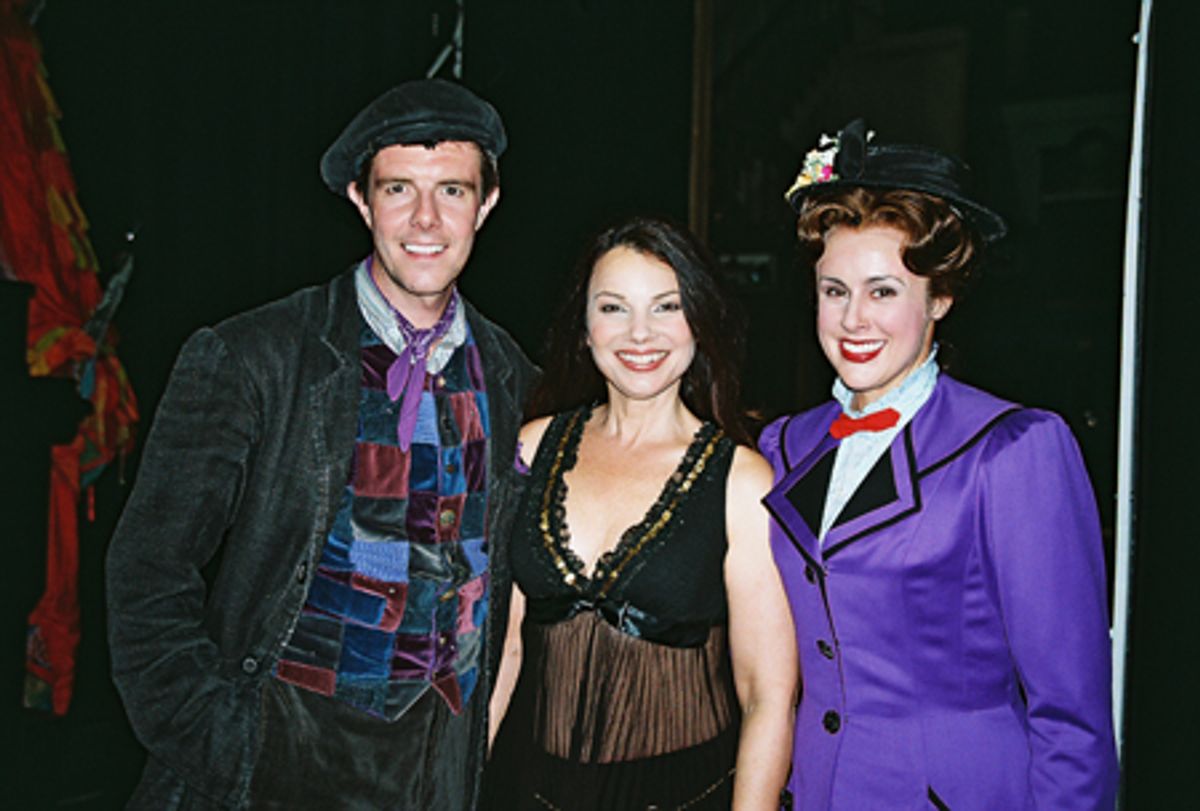 Gavin Lee, Fran Drescher and Megan Osterhaus at 