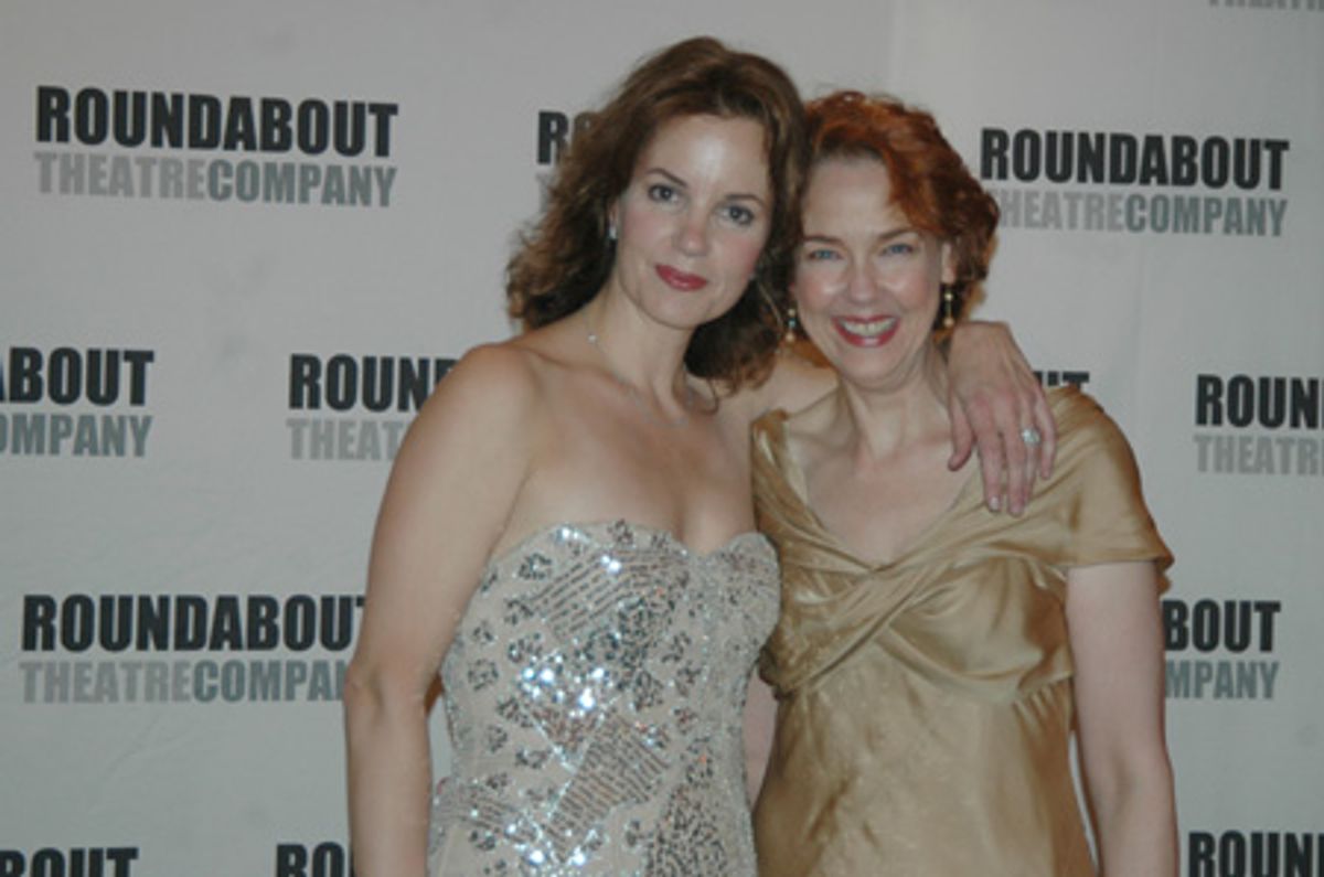 Margaret Colin and Harriet Harris at 