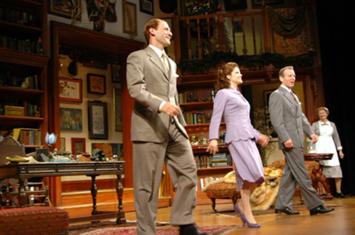 Corey Stoll, Diane Davis and Stephen Bogardus at 