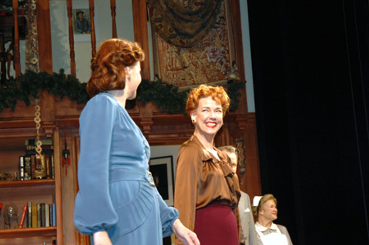 Margaret Colin and Harriet Harris at 