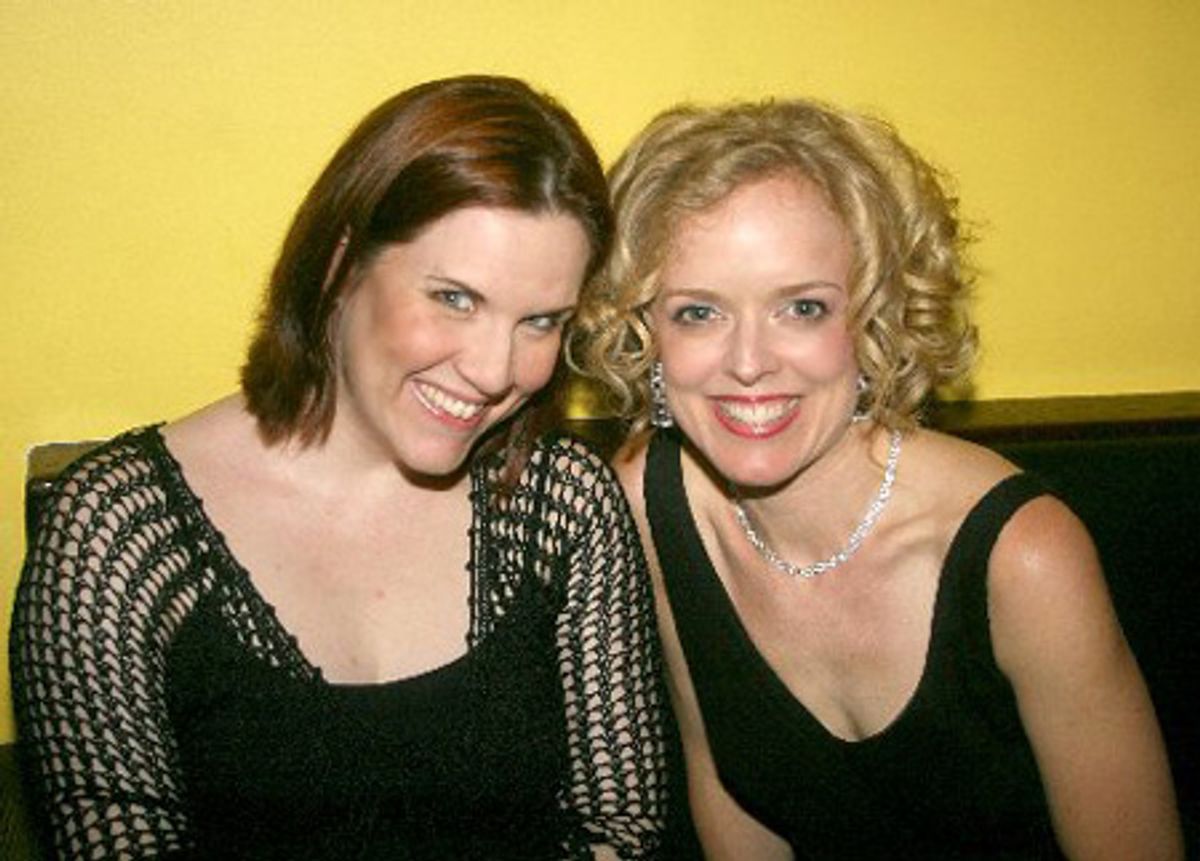 Donna Lynne Champlin and Nancy Anderson at 