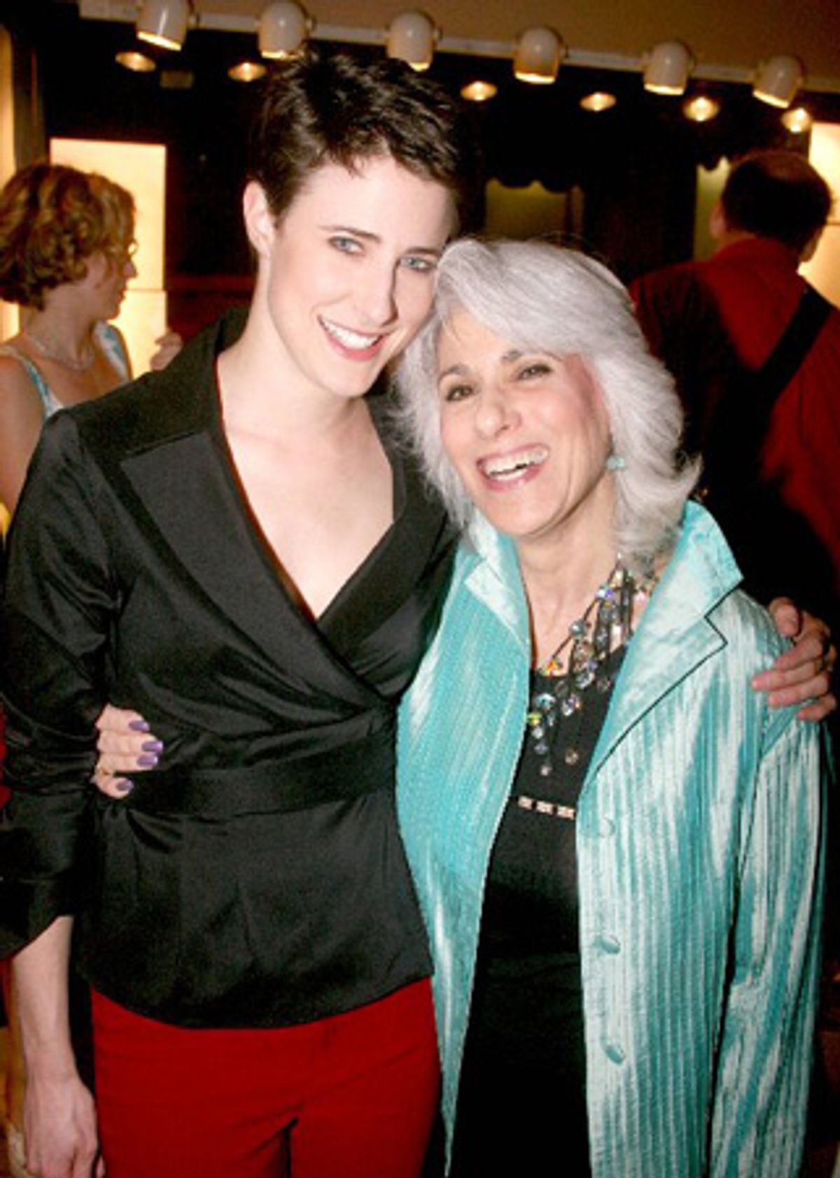 Xanthe Elbrick and Jamie deRoy at 