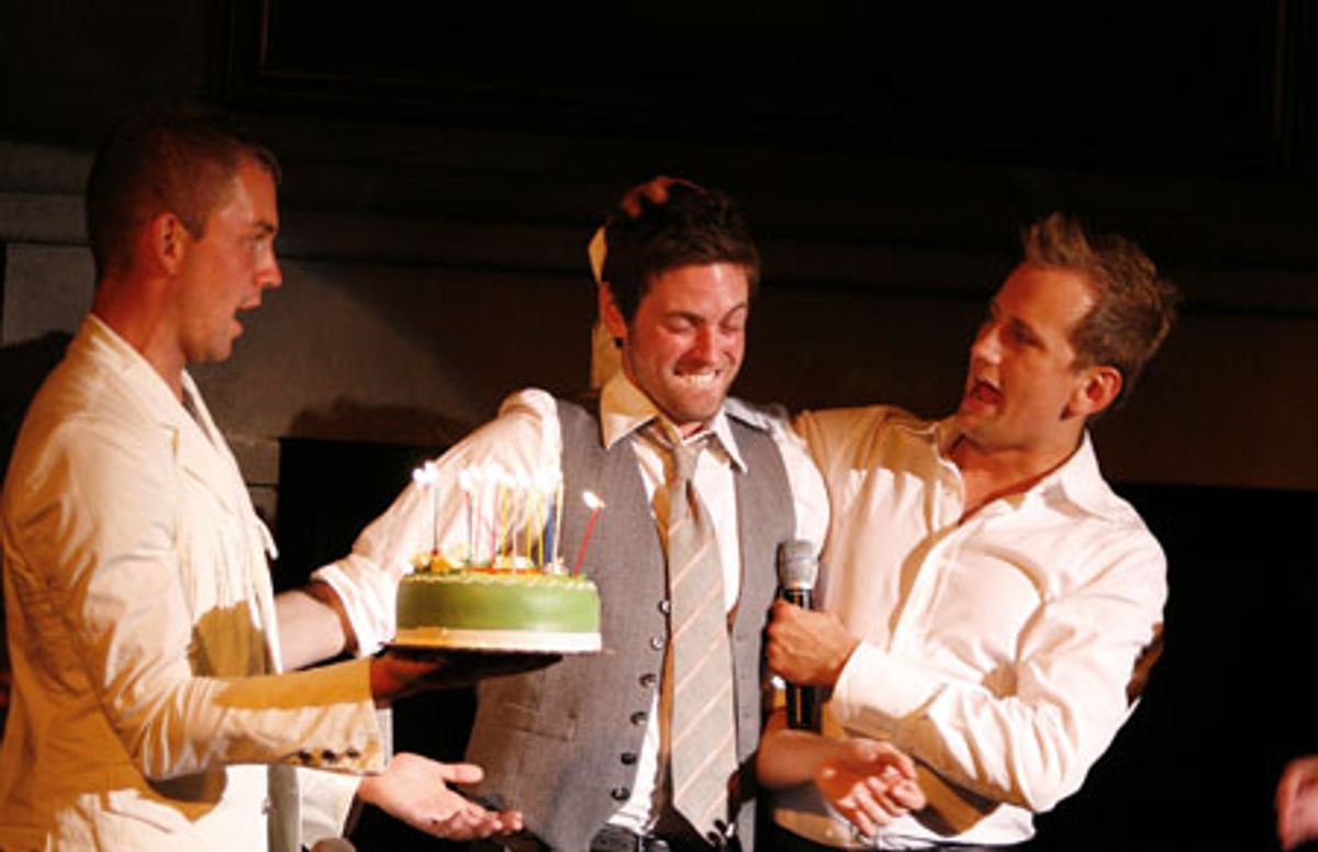 Shane Scheel, Trapper Felides and Chris Isaacson at 