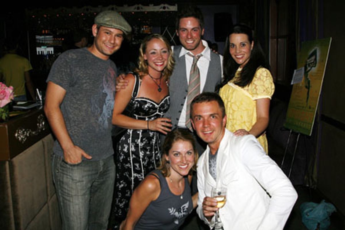 Chad Kimball, Emily Rozek (Wicked), Julie Reiber (Wicked), Trapper Felides, Shane Scheel and Jenna Leigh Green (Wicked)


 at 