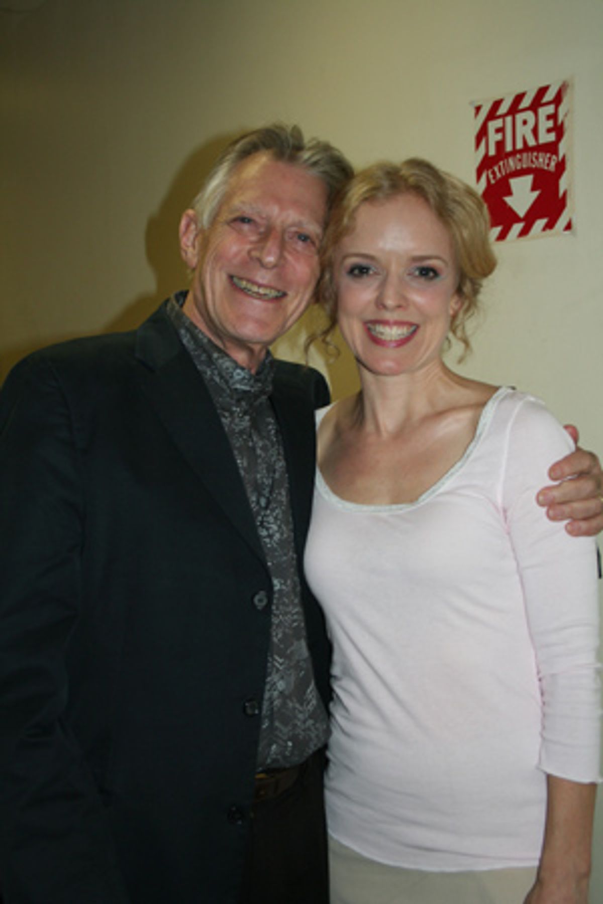 Michael Montel (Director) and Nancy Anderson at 