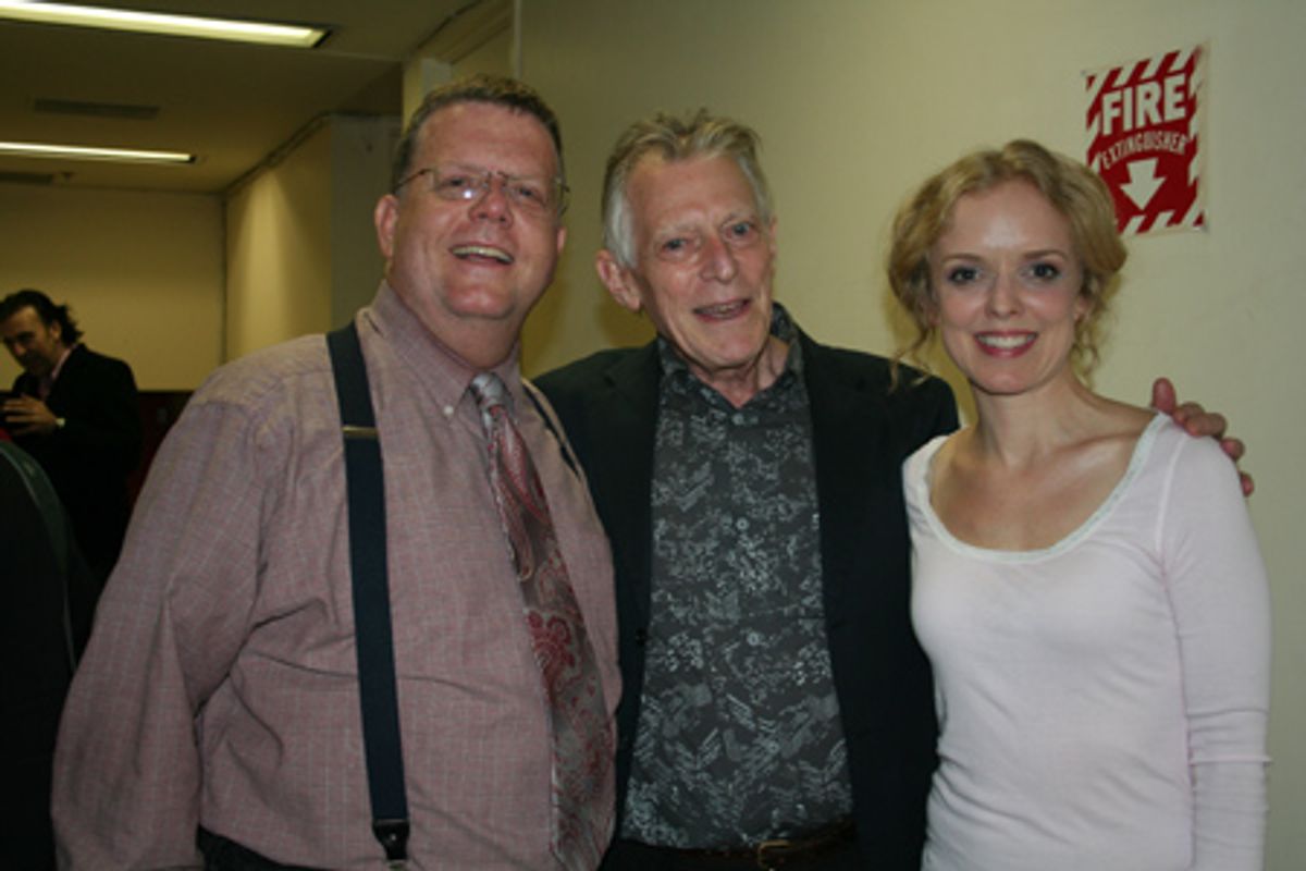 James Morgan, Michael Montel and Nancy Anderson at 