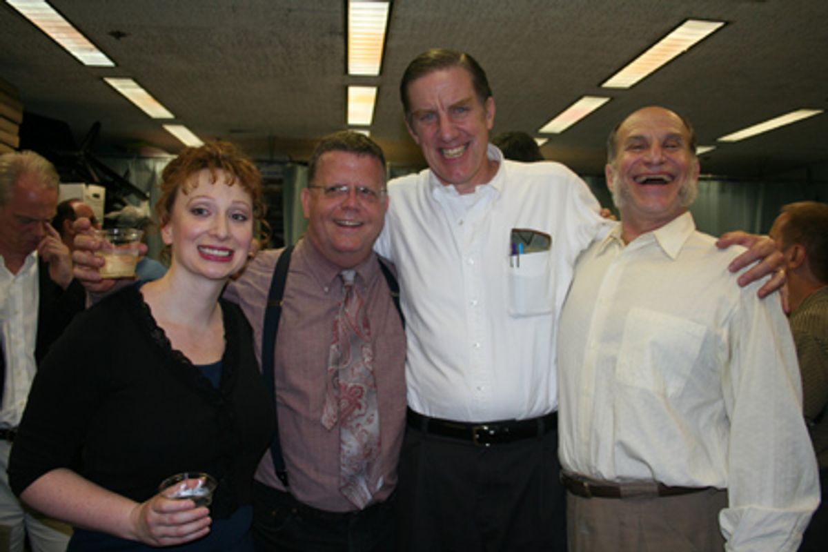 Lorinda Lisitza, James Morgan, Nick Wyman and Stephen Mo Hanan at 