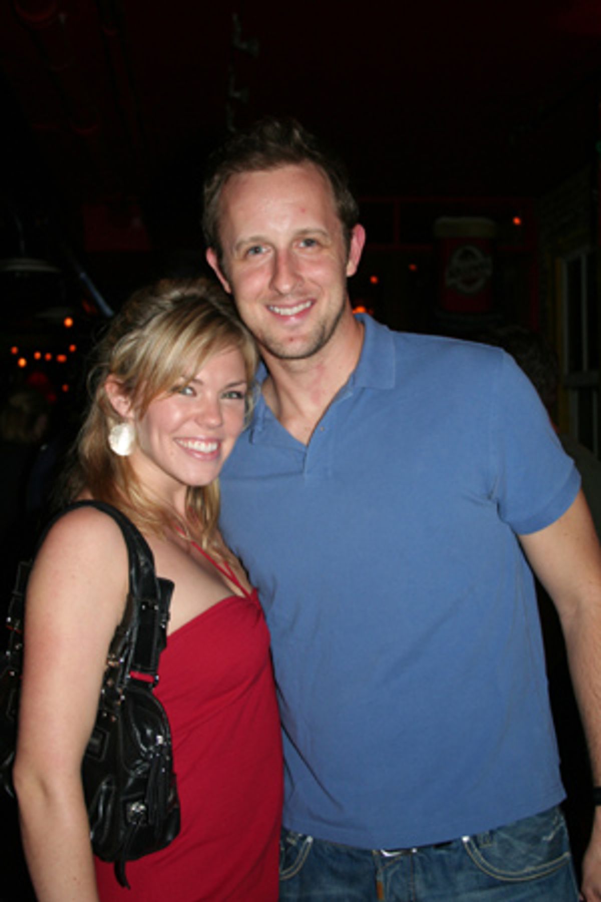 Robyn Hurder and Justin Patterson (upcoming Young Frankenstein) at 