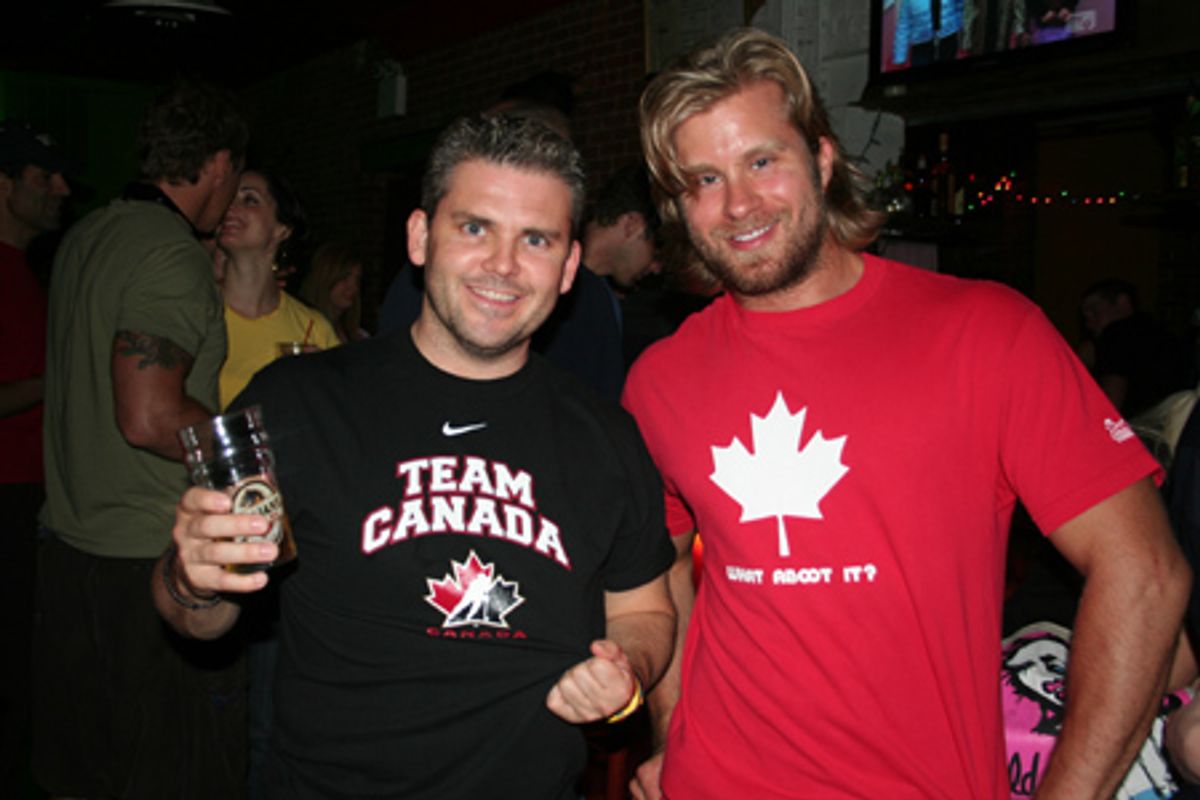  Robert Creighton (upcoming The Little Mermaid) and Craig Ramsay at 