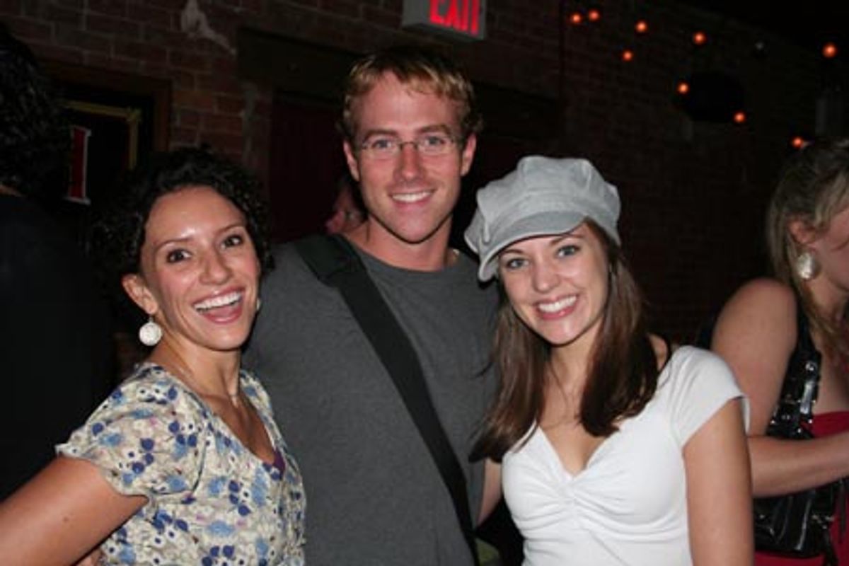 Natalie Hill, Bret Shuford (upcoming The Little Mermaid) and Laura Osnes at 