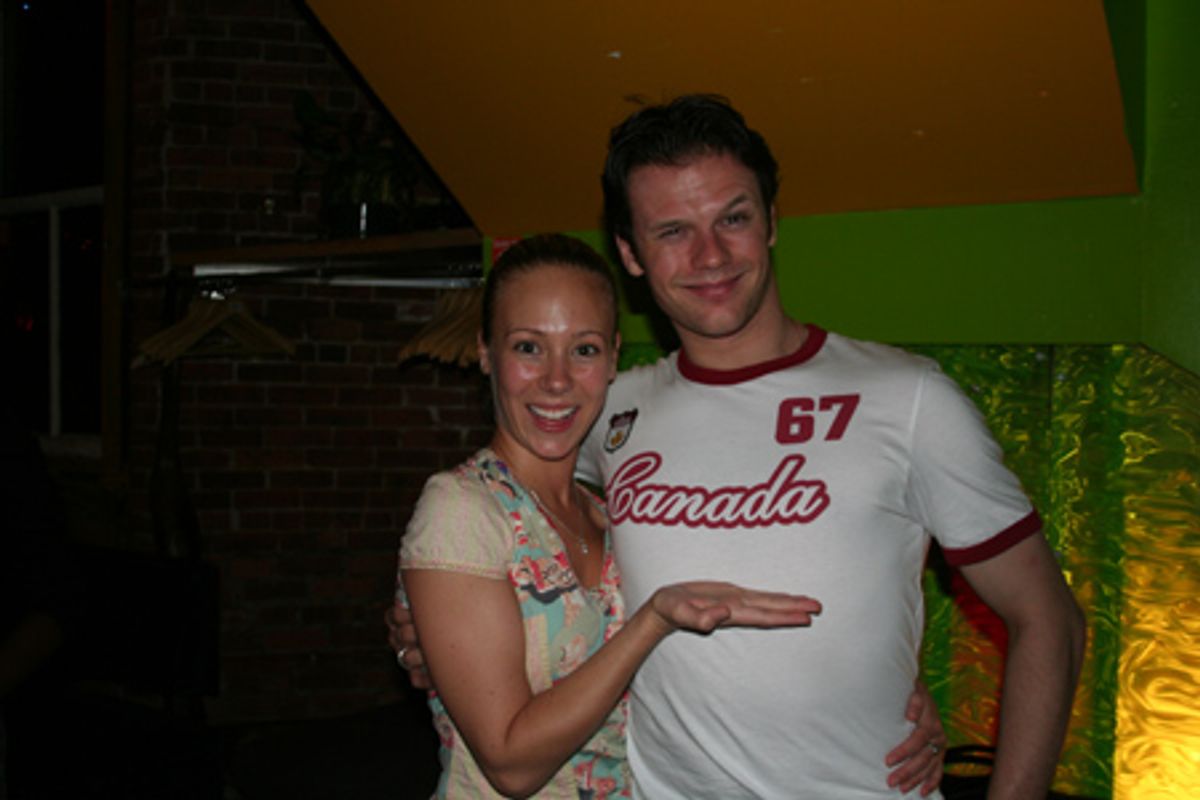 Alanna Chisholm and Nicholas Dromard at 