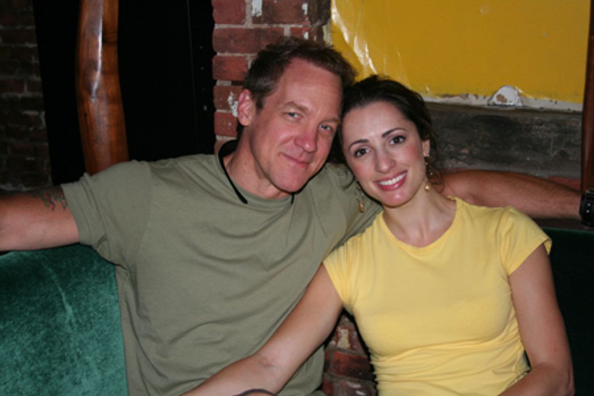 Steve Blanchard and Meredith Inglesby (upcoming The Little Mermaid) at 