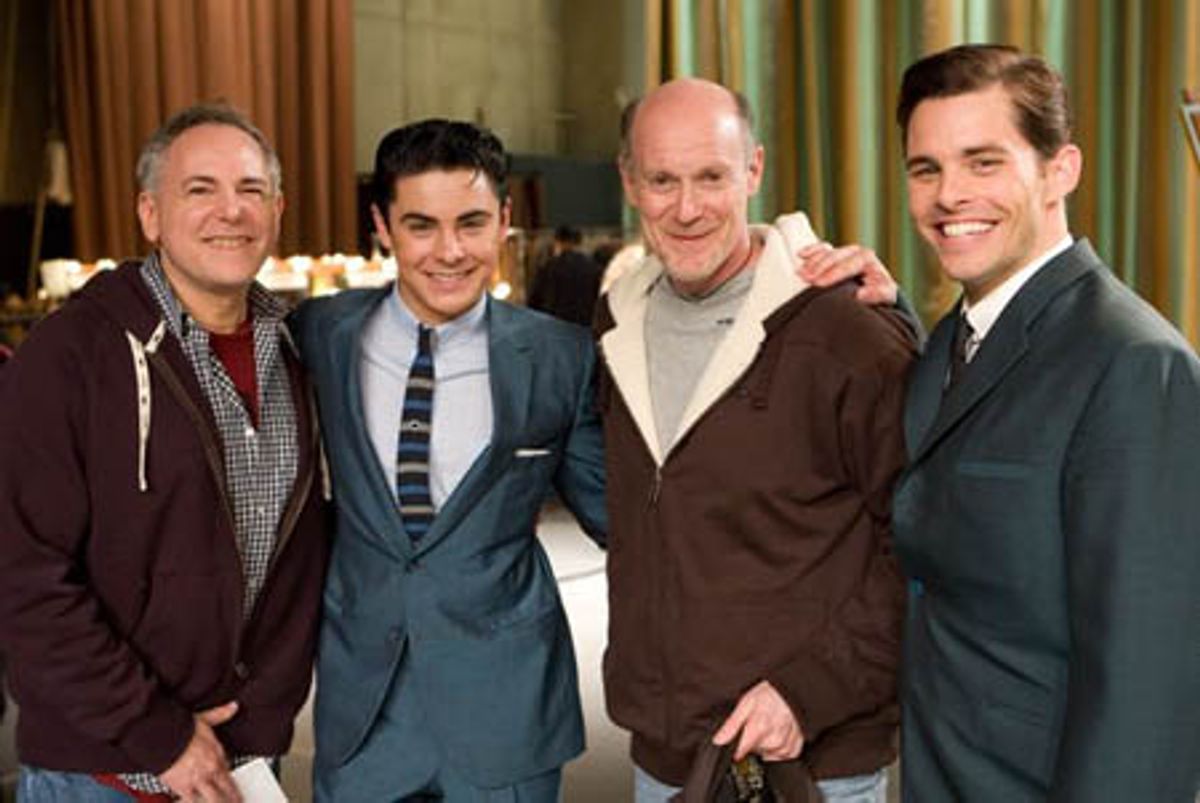 Zac Efron, James Marsden, and friends at 