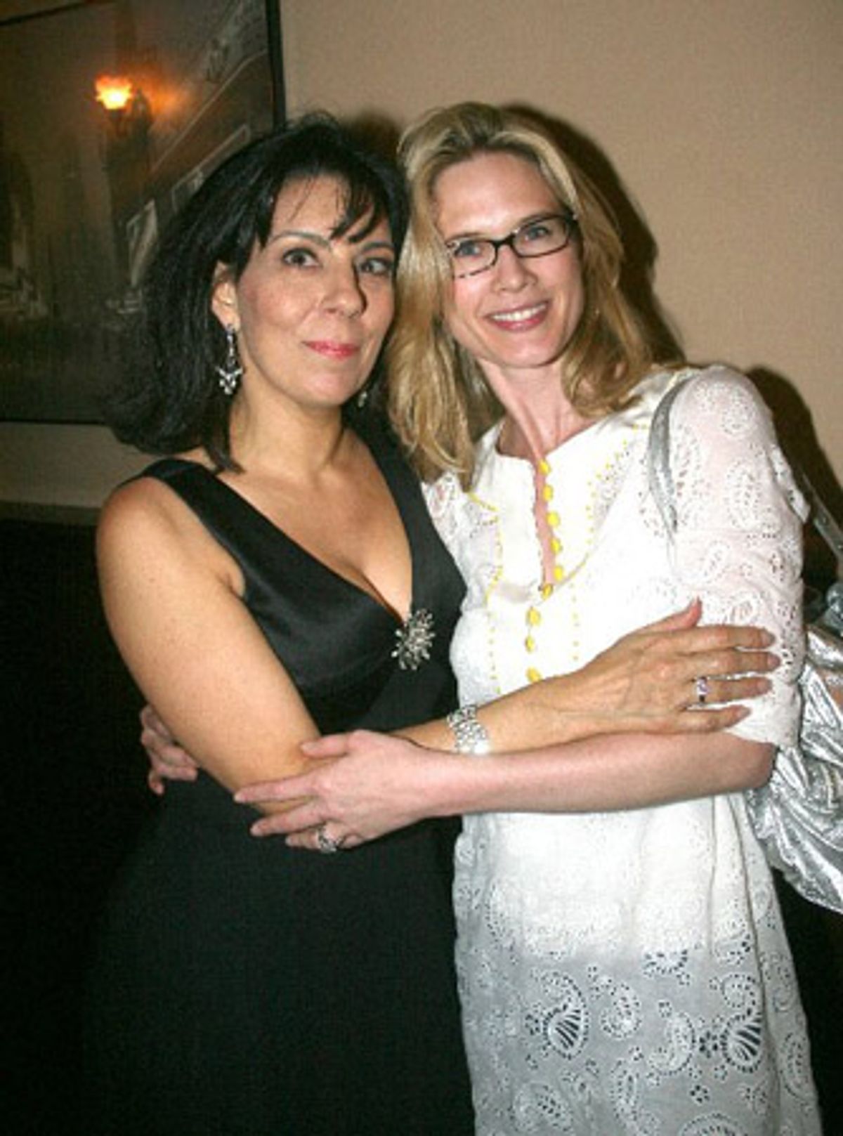 Christine Pedi and Stephanie March at 