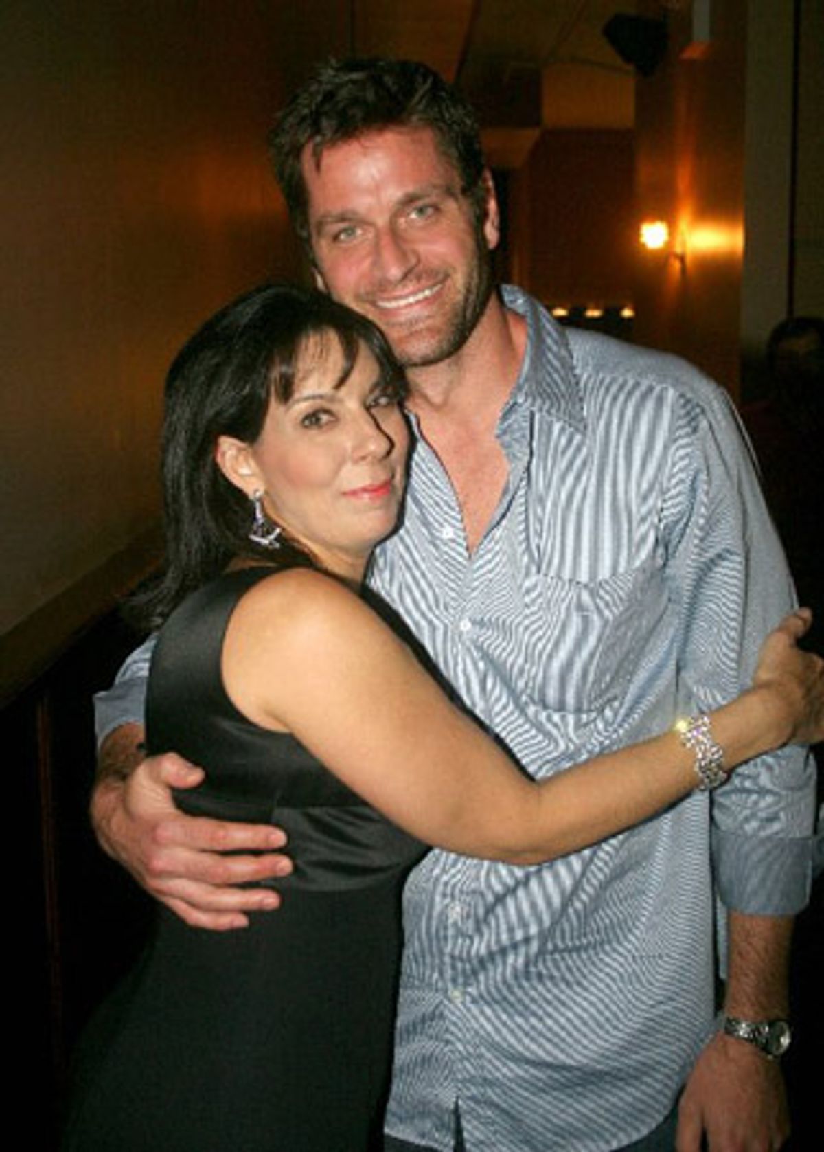 Christine Pedi and Peter Hermann at 