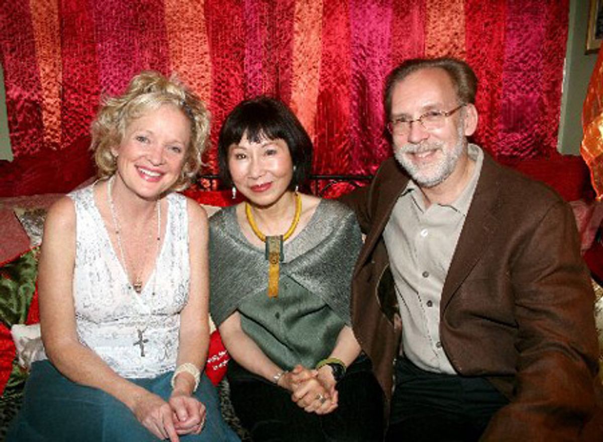 Christine Ebersole, Amy Tan and Michael Korie at 