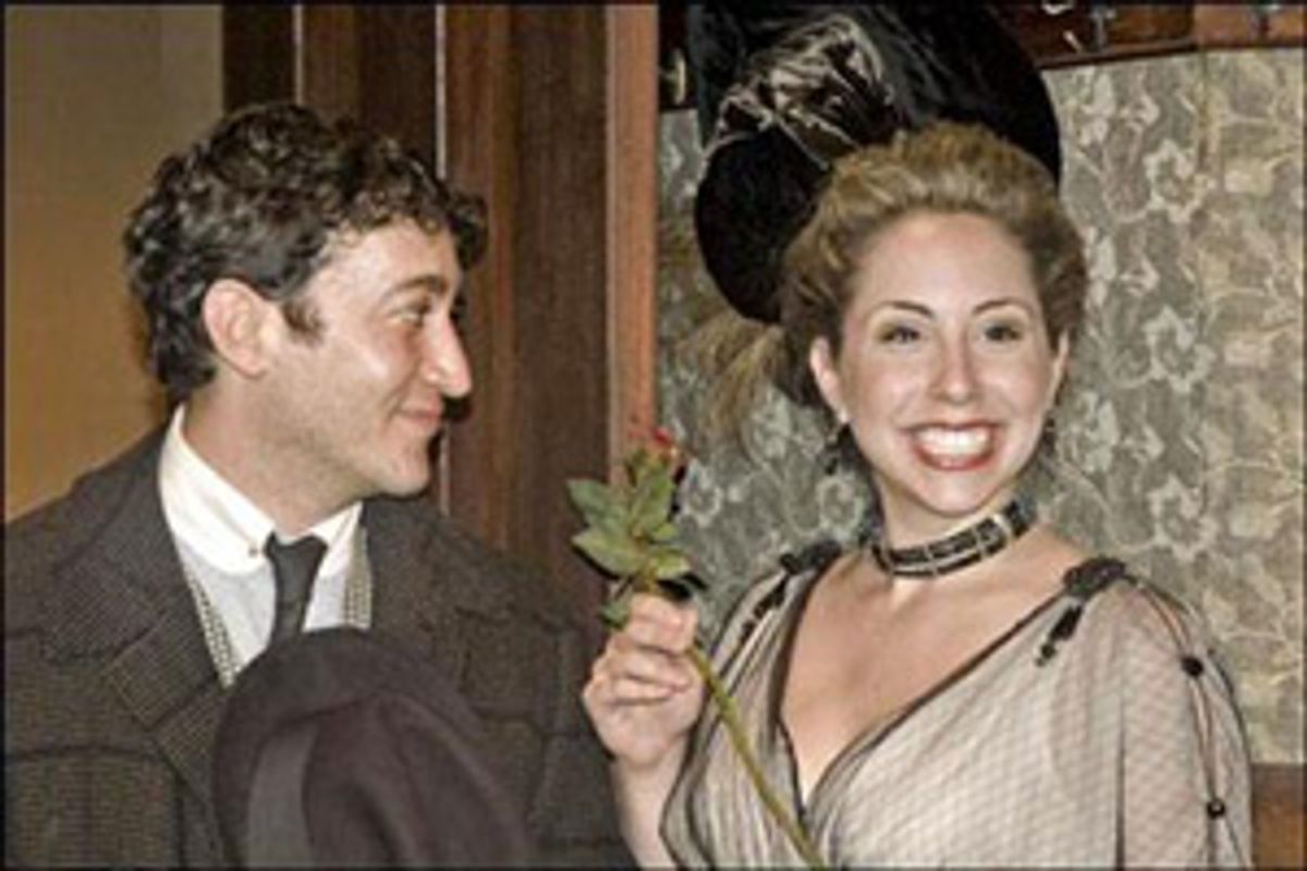 Josh Philip Weinstein and Darcy Yellin at 