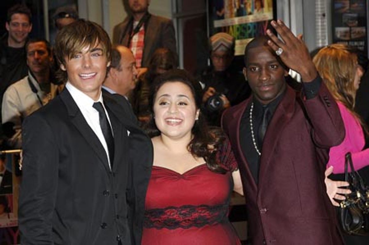 Zac Efron, Nikki Blonsky and Elijah Kelley at 