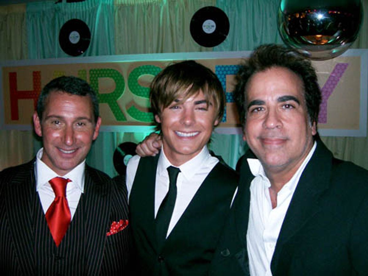 Adam Shankman, Zac Efron and Richard Jay-Alexander
 at 