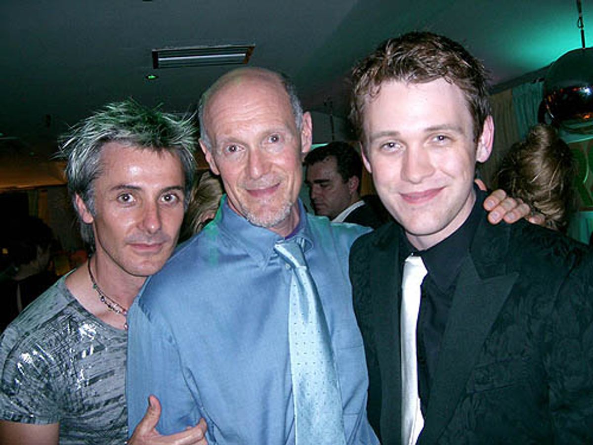 Jonathan Butterell, Producer Neil Meron and Michael Arden
 at 