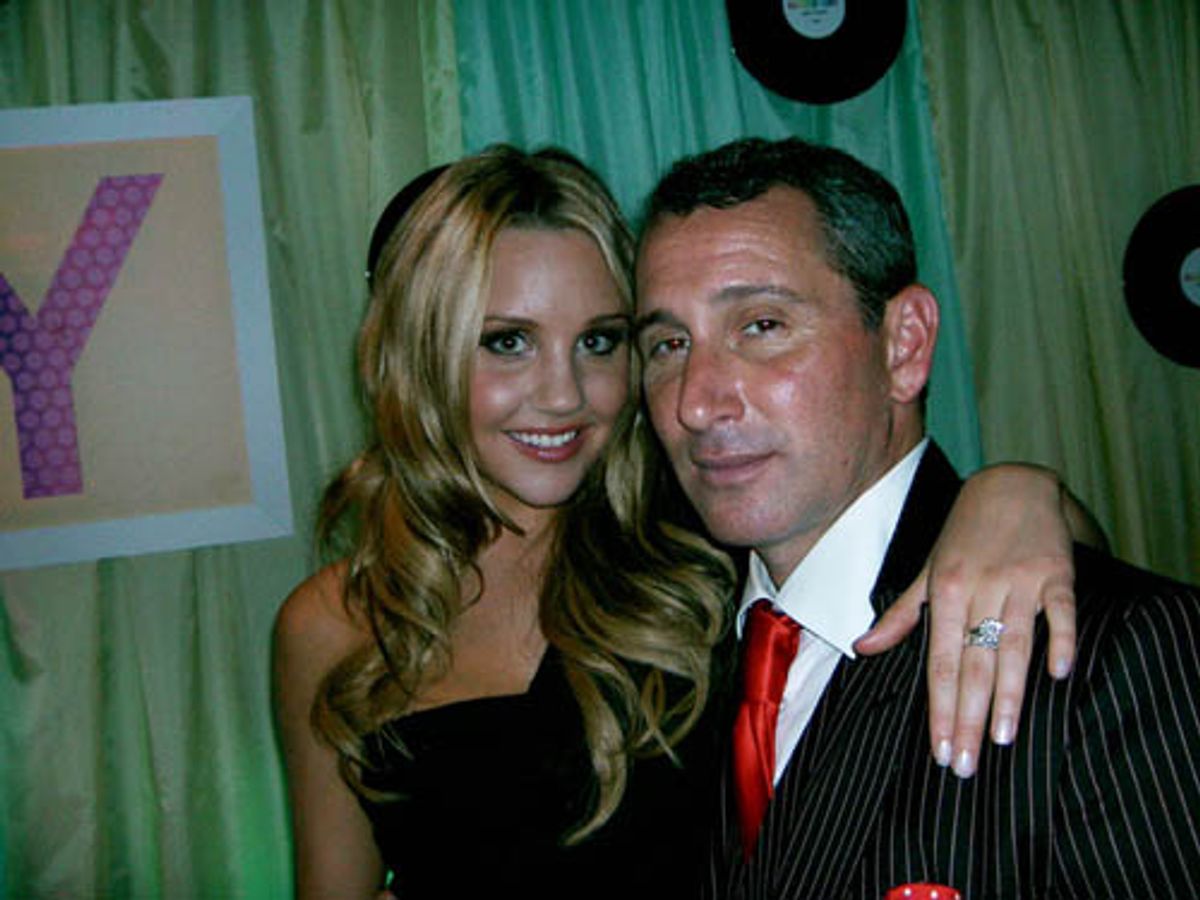 Amanda Bynes and director/choreographer Adam Shankman
 at 