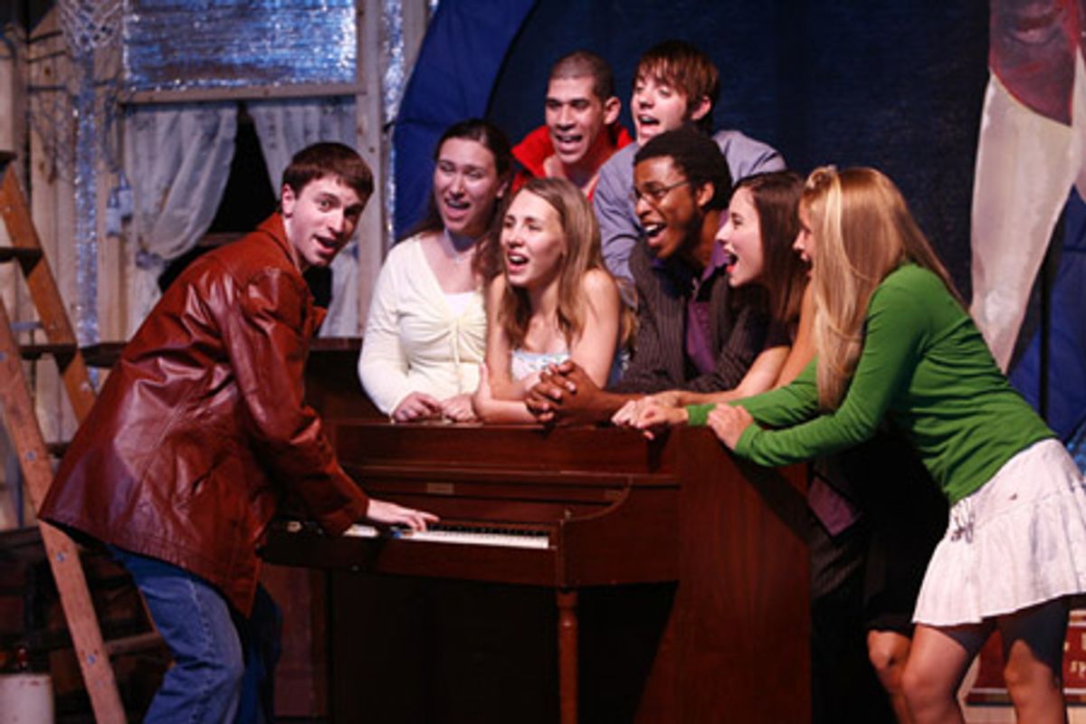 Jon Balcourt, Joella Burt, Nikita Richards, Joe Walker, Ryan Sprague, Roy George, Jennie Riverso and Courtney Ellis at 