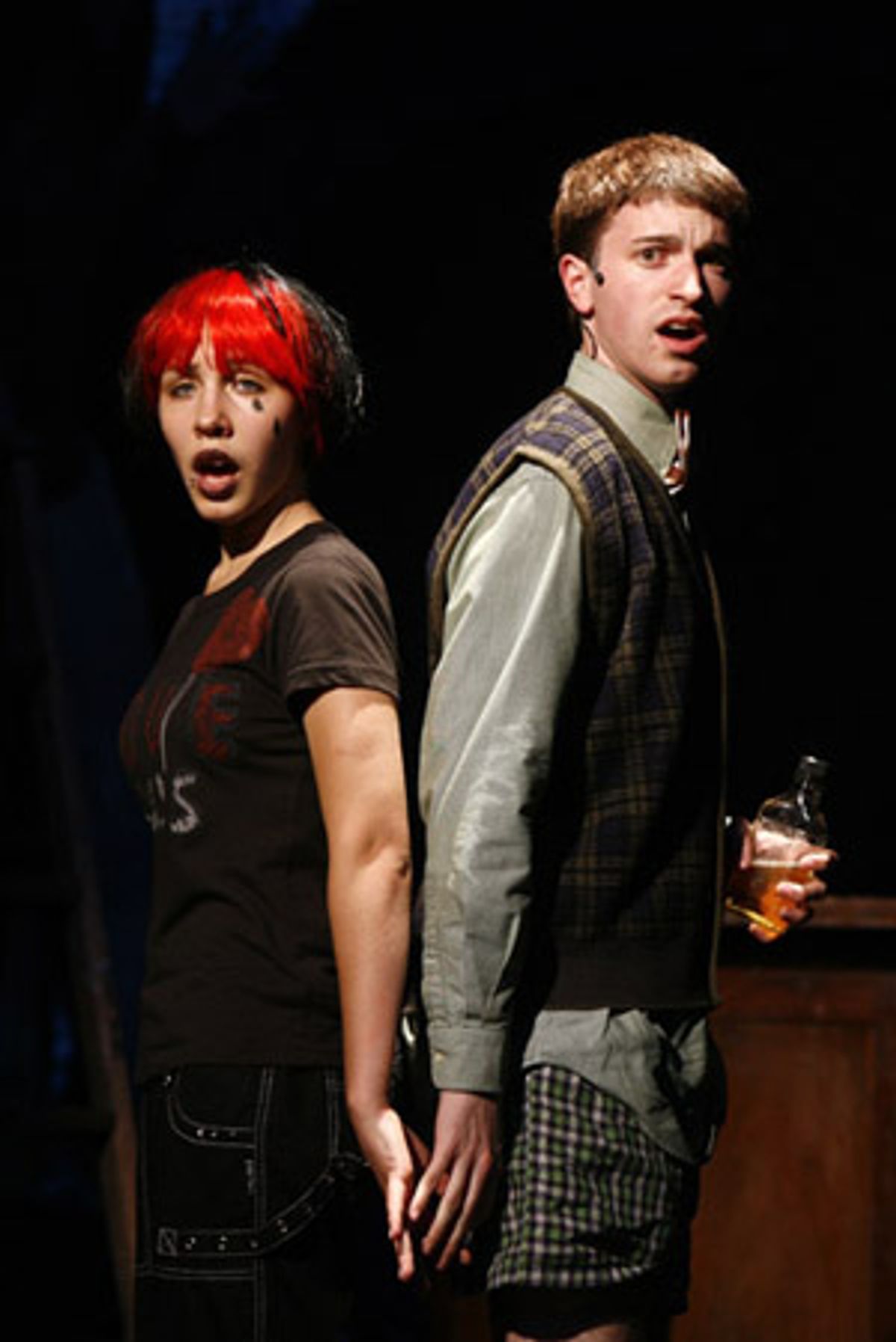 Nikita Richards and Jon Balcourt at 