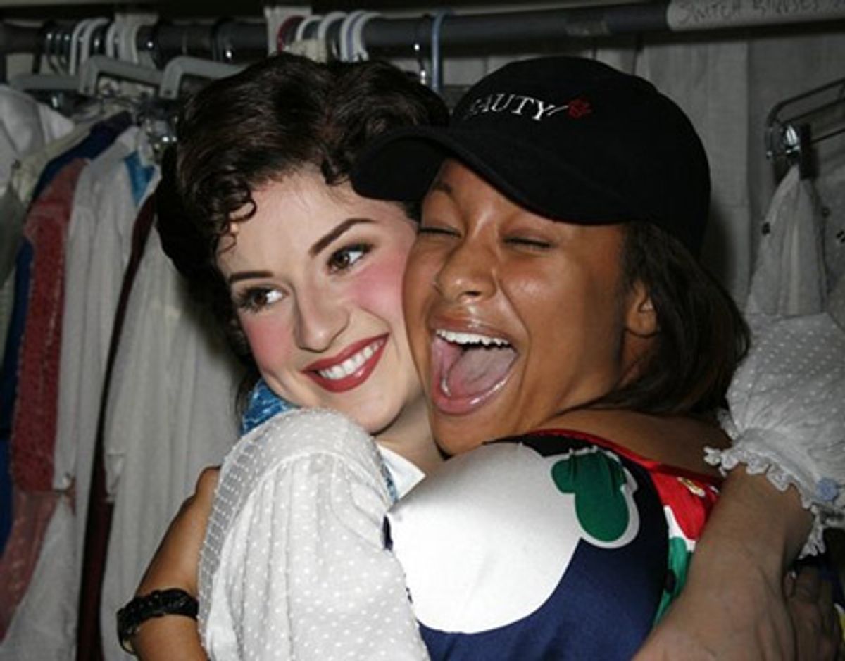 Anneliese van der Pol and Raven-Symone at 