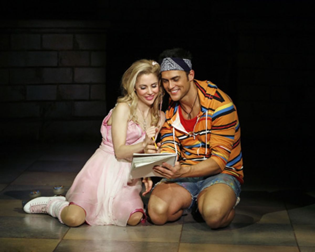 Kerry Butler and Cheyenne Jackson at 