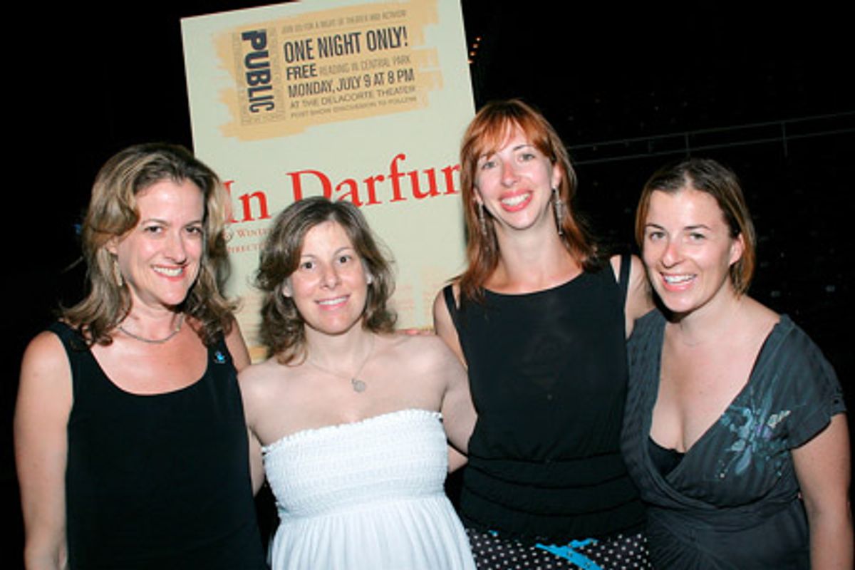 Mara Manus, Arielle Tepper Madover, Joanna Settle and Winter Miller at 