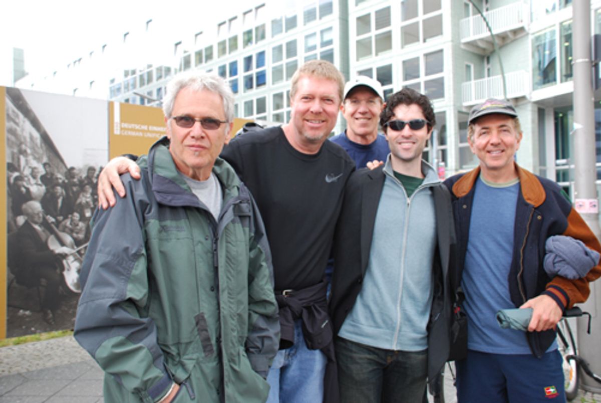 Peter Morse (Lighting Designer), John JR Robinson (drummer), Bill Ross (conductor), Peter Lockyer and Randy Waldman (piano) / Berlin at 